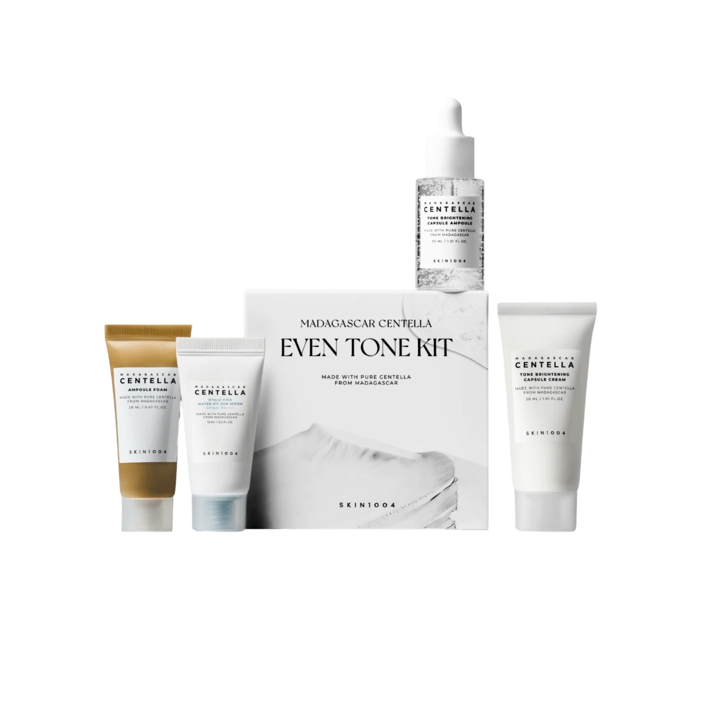 SKIN1004 Madagascar Centella Even Tone Kit 4pc Kit