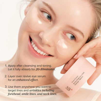 Beauty of Joseon - Revive Under Eye Patch: Ginseng + Retinal - 93g, 60 Pcs