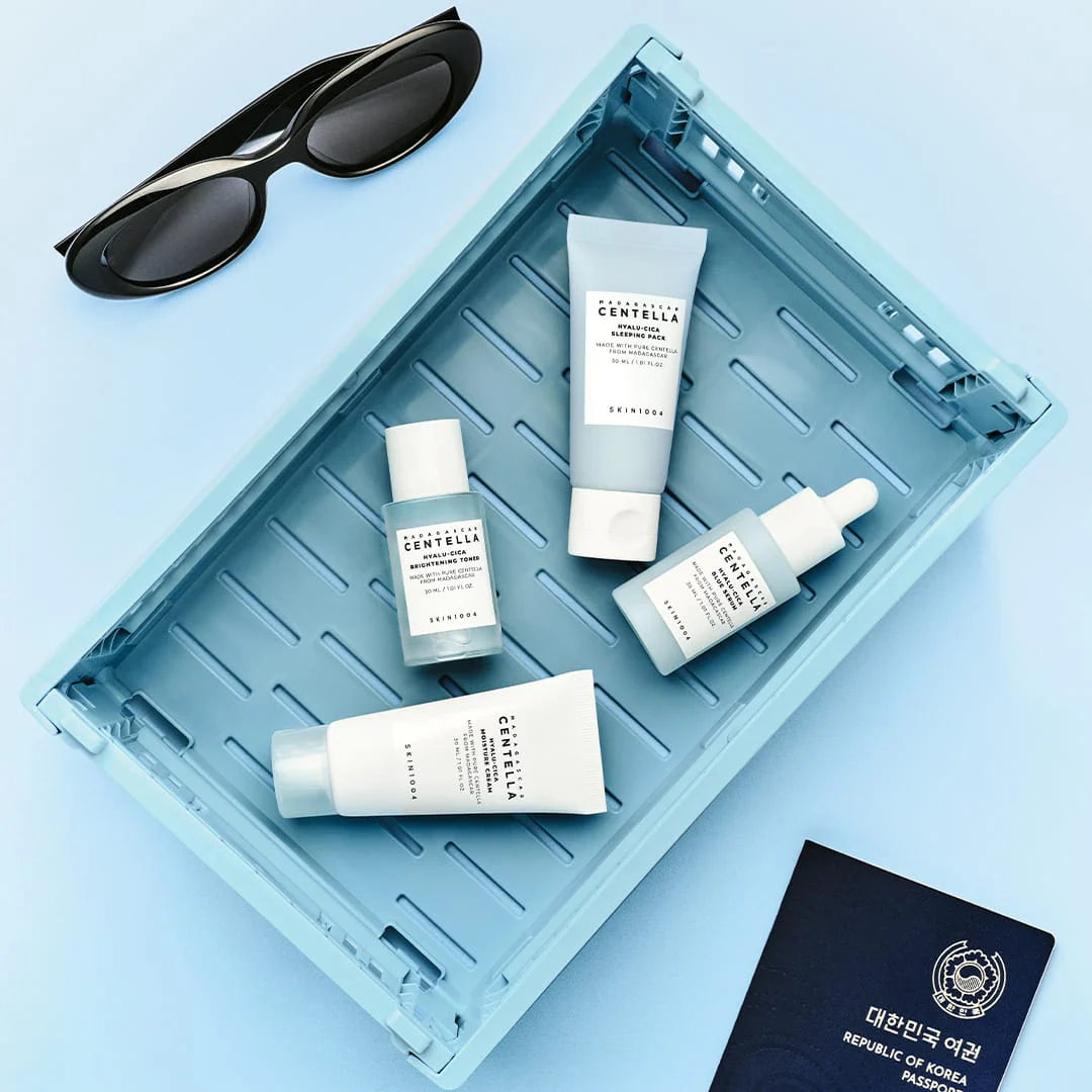 SKIN1004 Madagascar Centella Hyalu-Cica Travel Kit 4pc Kit