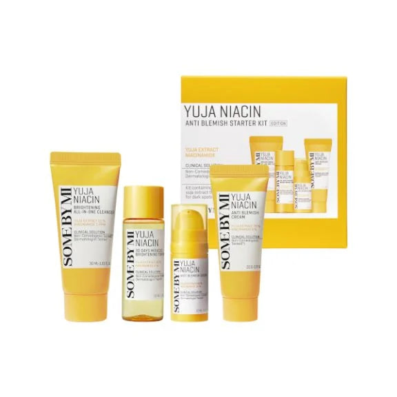 Yuja Niacin Anti Blemish Starter Kit 4pcs