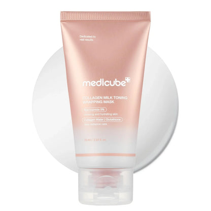 MEDICUBE – Collagen Milk Toning Wrapping Mask 75ml
