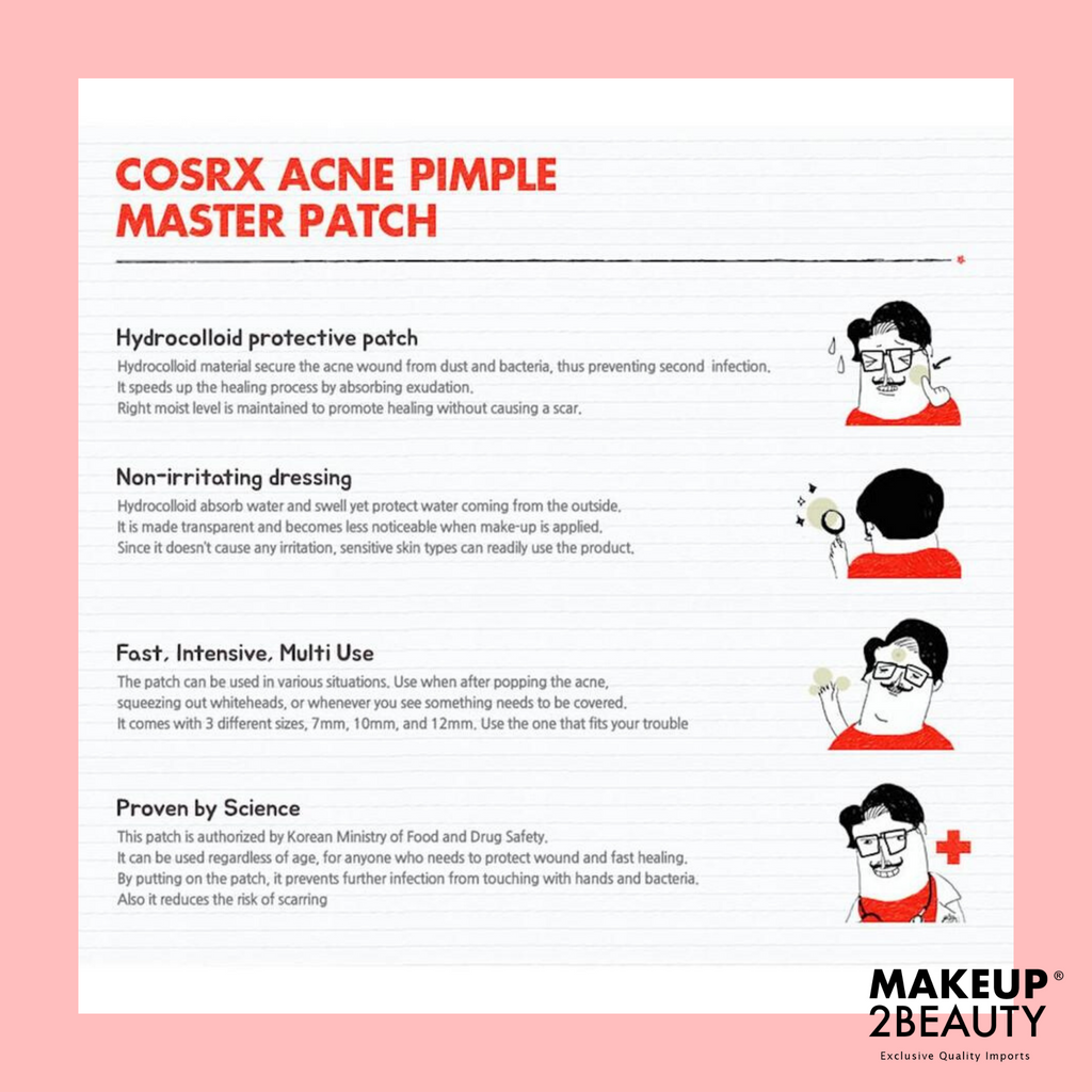 COSRX Acne Pimple Master Patch - 24 Pimple Patch/Pack