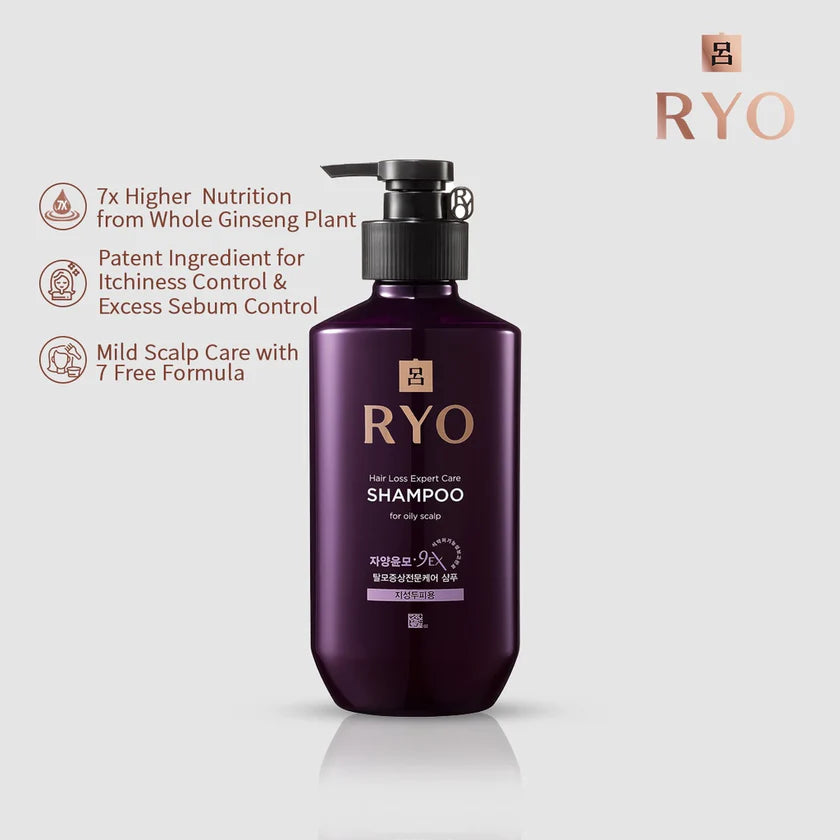 RYO Hairloss Shampoo  Oily Scalp 400ml